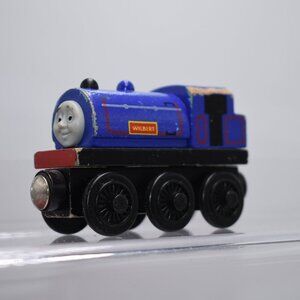 Wilbert 2001 Blue Engine Train Tank Thomas & Friends Wooden Railway Gullane VTG